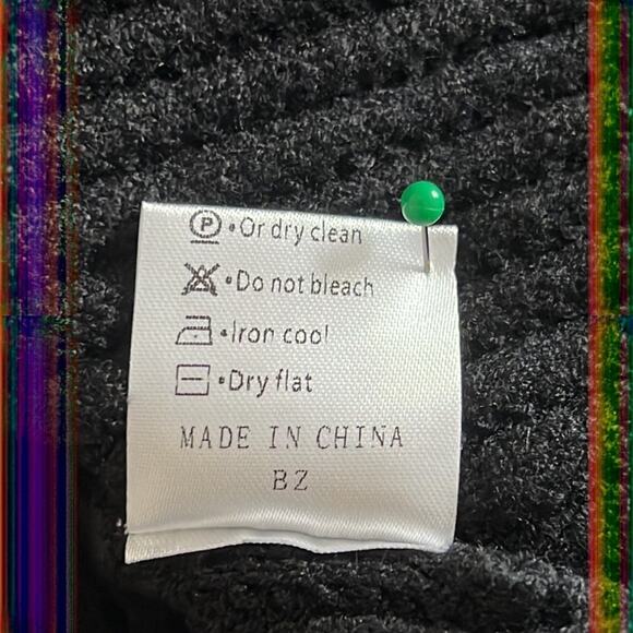 Sail Wind Mens 2XL Black Crewneck Sweater Pullover NWT - Picture 8 of 8